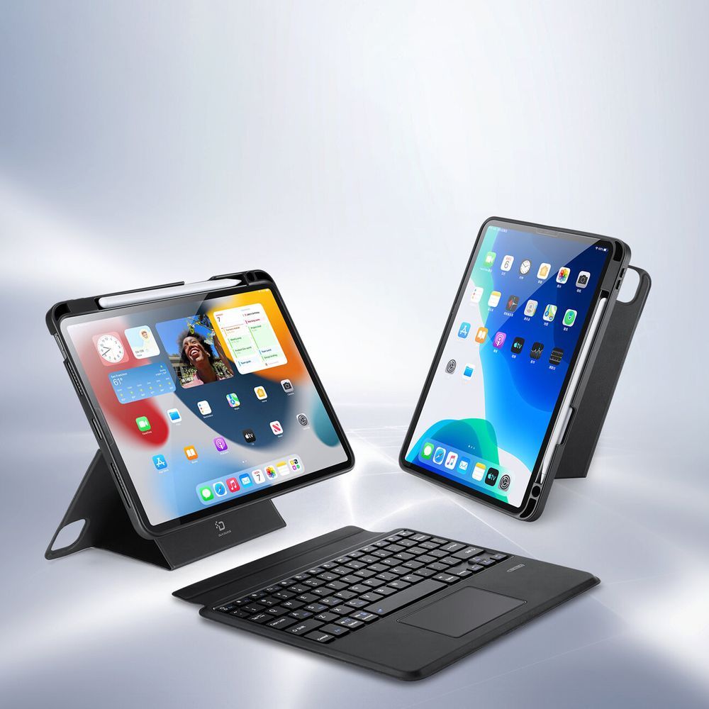 Etui z klawiaturą Bluetooth Dux Ducis (DK Series) do iPad Air 5/4/iPad Pro 11 2022-2018, czarne